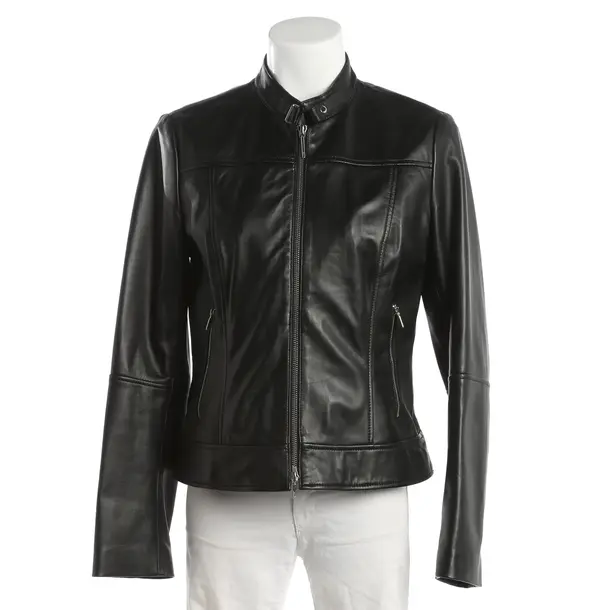 LeatherJacket, in Black, Leather, Hugo Boss Red Label