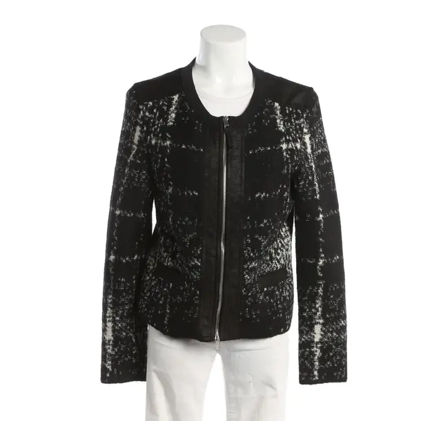 Mid-Season Jacket, in Black, Wool, Marc Cain Sports