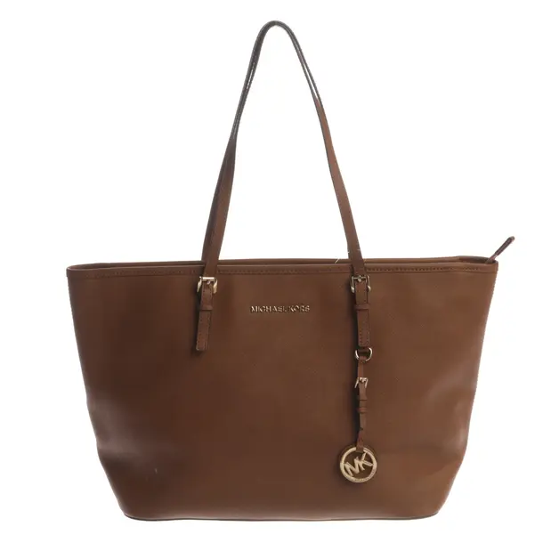 Shoulder Bag, in Light Brown, Leather, Michael Kors