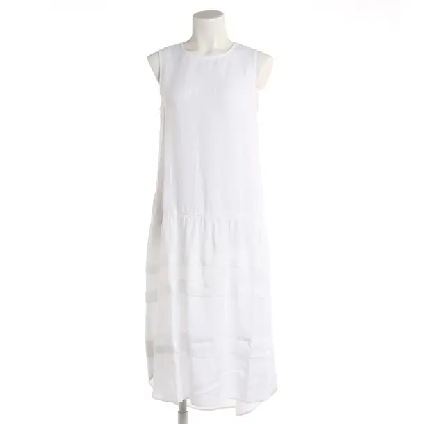 Kleid, in Weiß, Leinen, Peserico