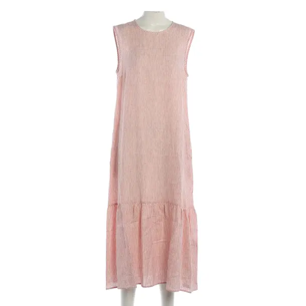 Kleid, in Hellrot, Leinen, Peserico