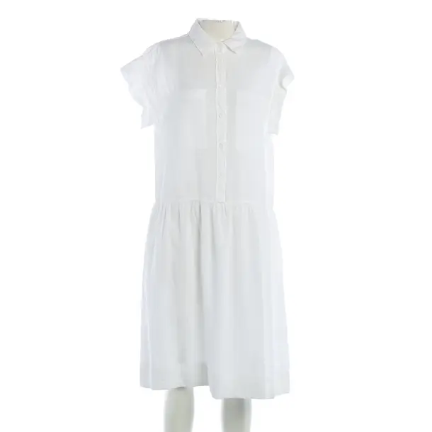 Kleid, in Weiß, Leinen, Peserico