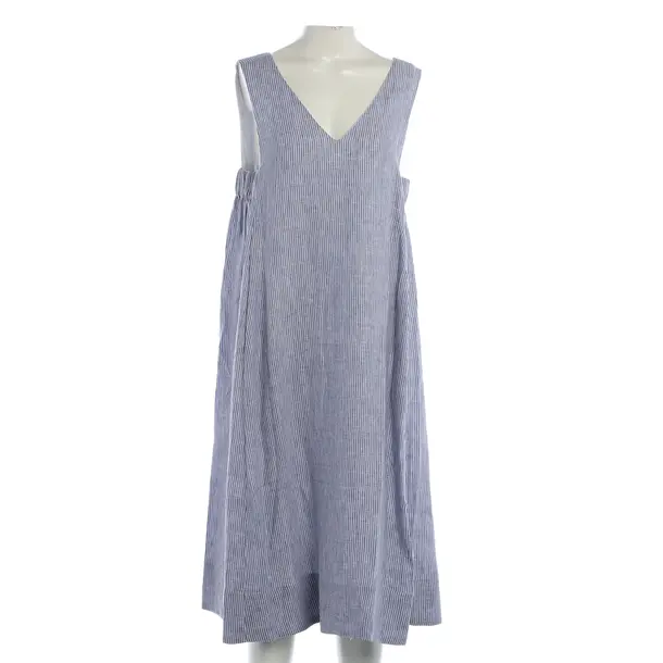 Dress, in Blue, Linen, Peserico