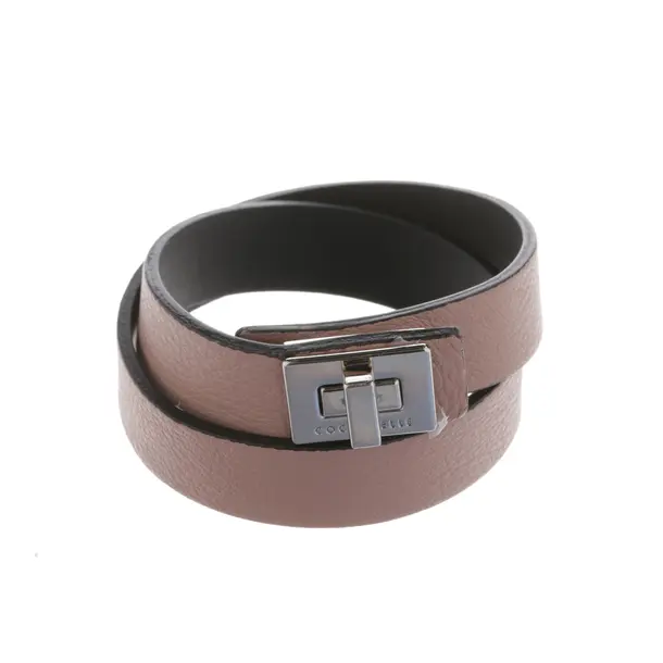 Armband, in Hellrosa, Leder, Coccinelle