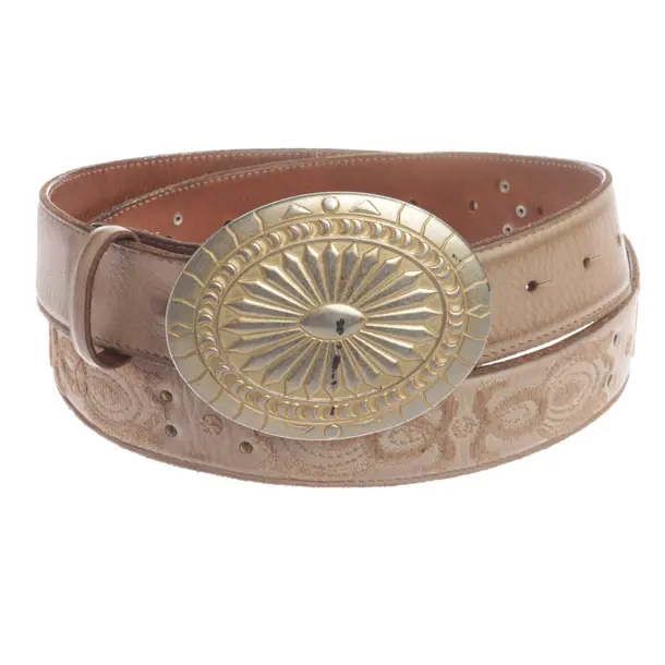 Belt, in Beige, Leather, Reptile´s House
