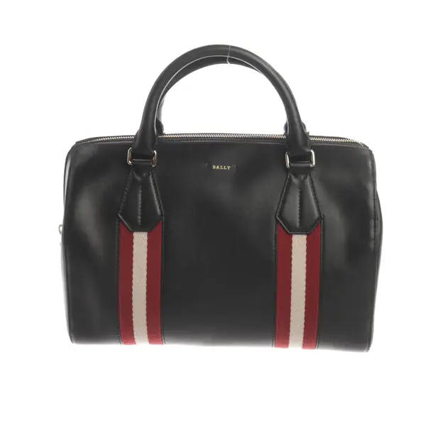 Handtasche, in Schwarz, Leder, Bally