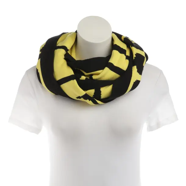 Schal, in Schwarz, Baumwolle, Elias Rumelis