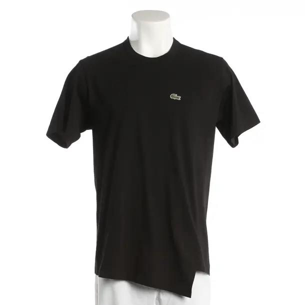 Maglietta, in Nero, Cotone, Lacoste