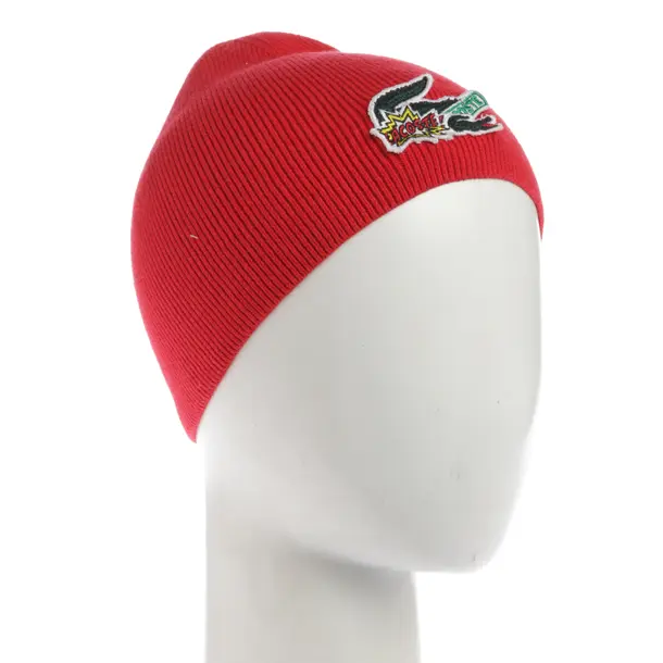 Mütze, in Rot, Baumwolle, Lacoste
