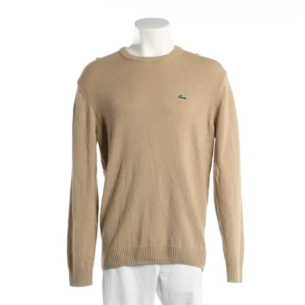 Maglione, in Marrone chiaro, Lana, Lacoste