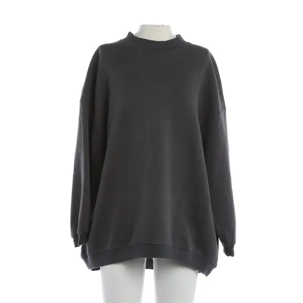 Felpa, in Grigio scuro, Cotone, Vintage americano