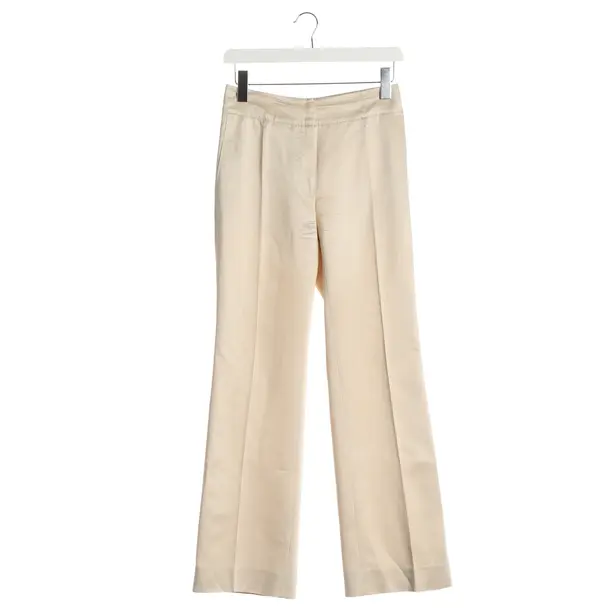 Pants, in Cream, Viscose, Max Mara