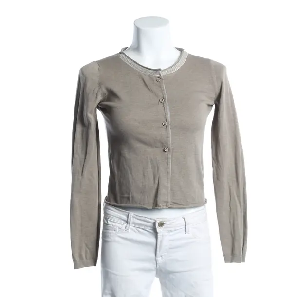 Strickjacke, in Braun, Baumwolle, Fabiana Filippi