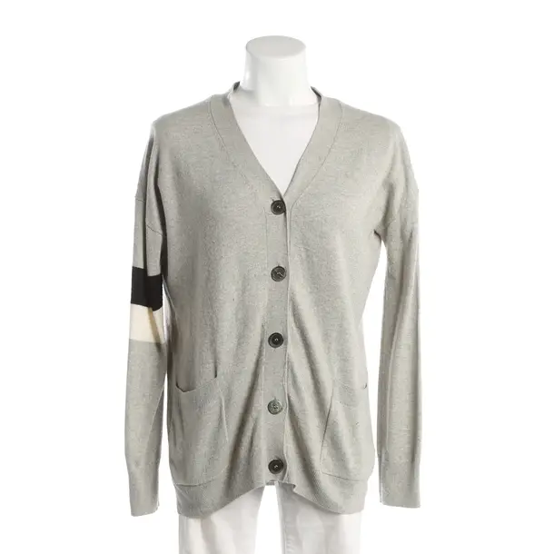 Strickjacke, in Hellgrau, Viskose, Delicatelove