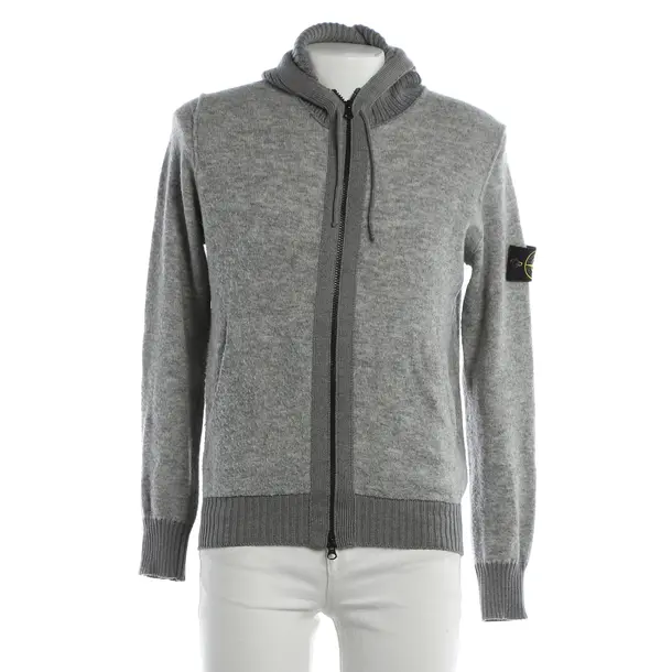 Cardigan, in Grigio chiaro, Viscosa, Isola di pietra
