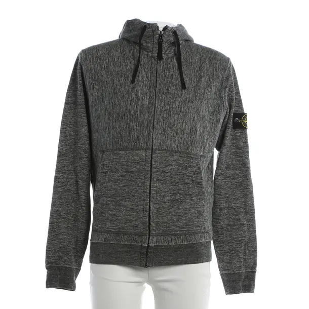 Zip-Up Hoodie, in Gray, Cotton, Stone Island