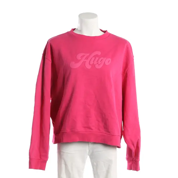 Sweatshirt, in Himbeere, Baumwolle, Hugo Boss Red Label