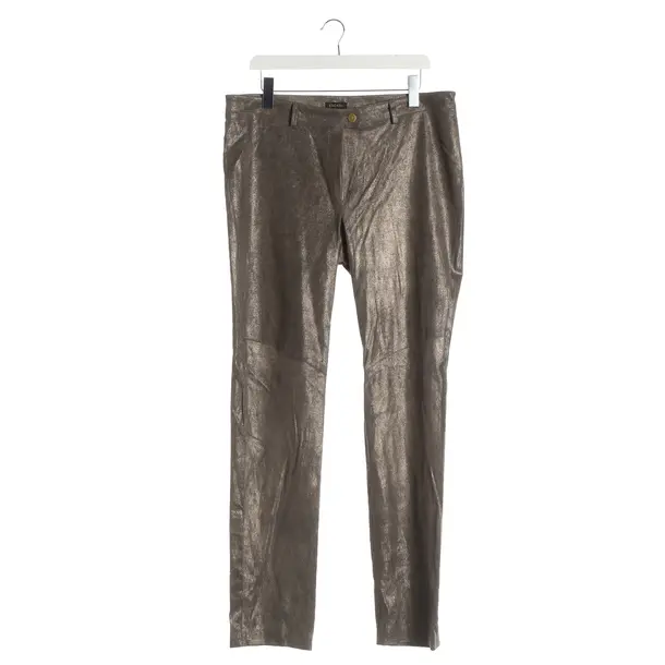 Pants, in Light Brown, Leather, Escada