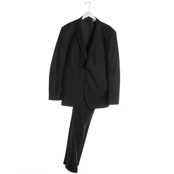 Suit, in Navy, Cotton, Hugo Boss Black Label