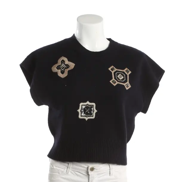 Shirt, in Navy, Wolle, Max Mara