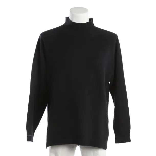 Jumper, in Navy, Wool, Peserico