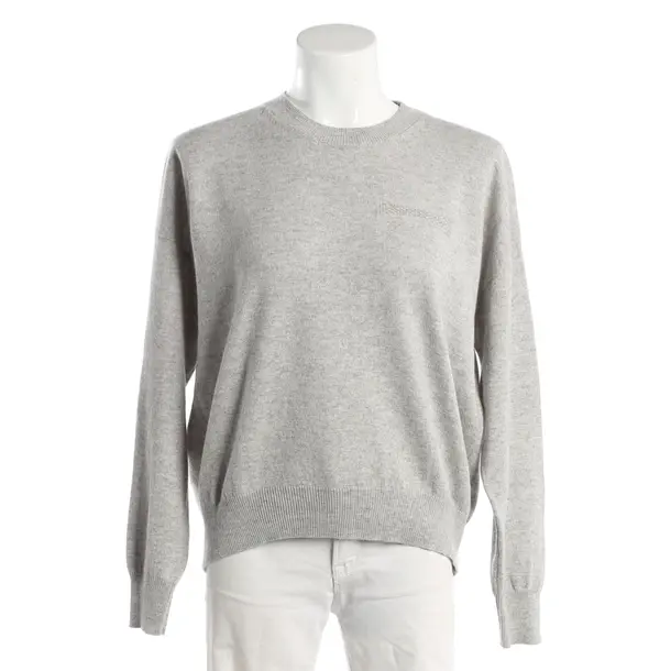 Pullover, in Grau, Wolle, Peserico