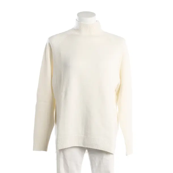 Jumper, in White, Wool, Peserico