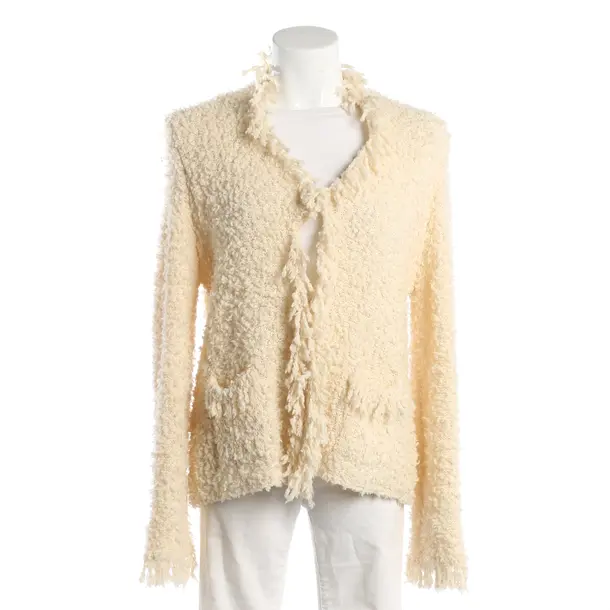 Cardigan, in Beige, Wool, Marc Cain