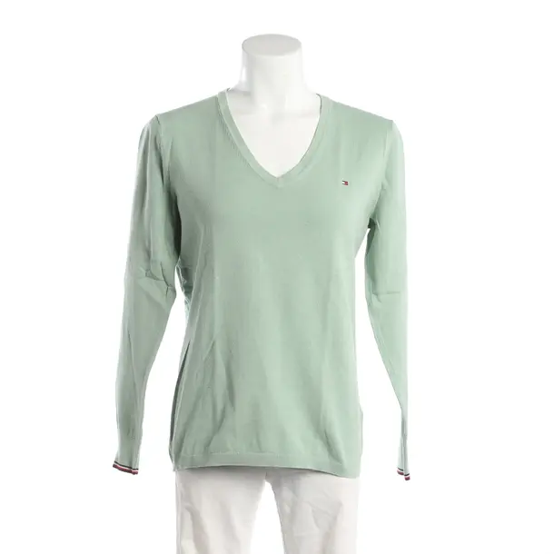 Pullover, in Hellgrün, Baumwolle, Tommy Hilfiger