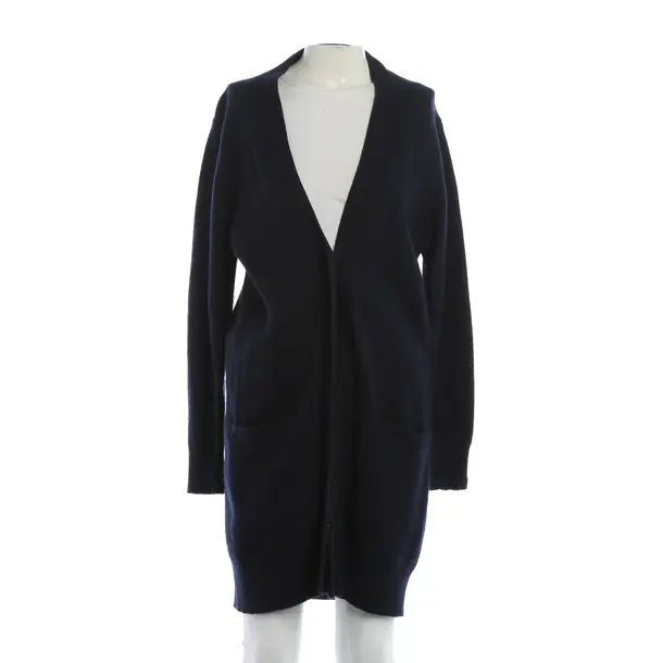 Cardigan, in Navy, Wool, Gant