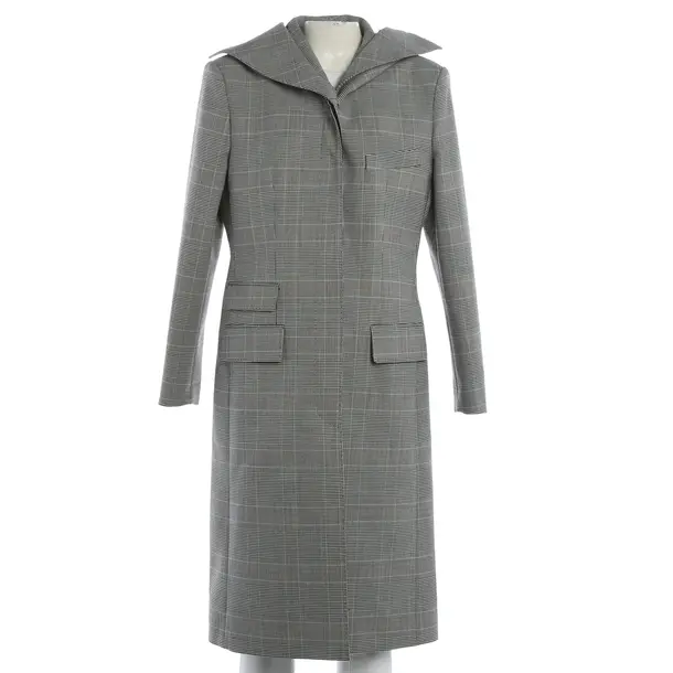 Mid-Season Coat, in Black, Polyester, Moschino