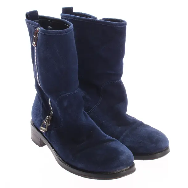 Stiefeletten, in Navy, Jimmy Choo