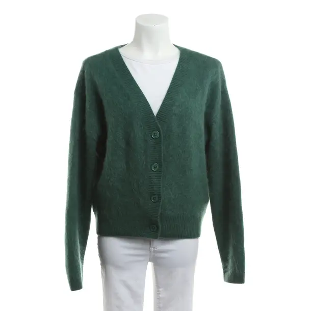 Cardigan, in Green, Wool, Dorothee Schumacher