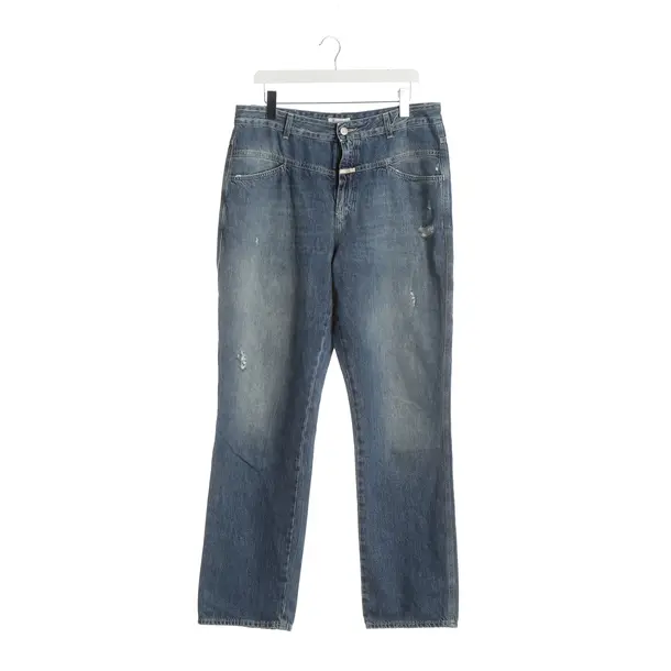 Jeans Straight Fit, in Blau, Baumwolle, Closed