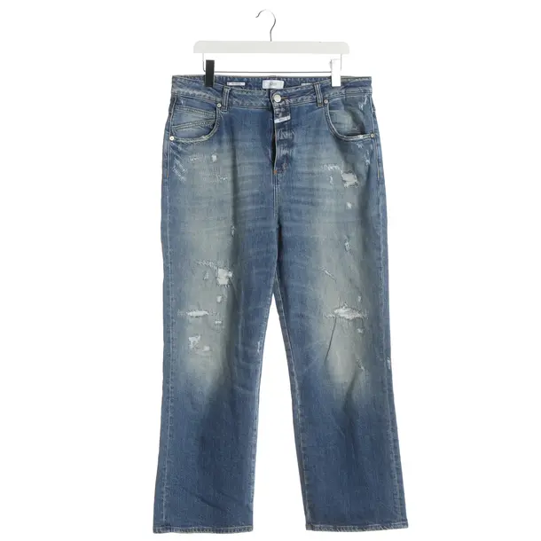 Jeans Straight Fit, in Blau, Baumwolle, Closed