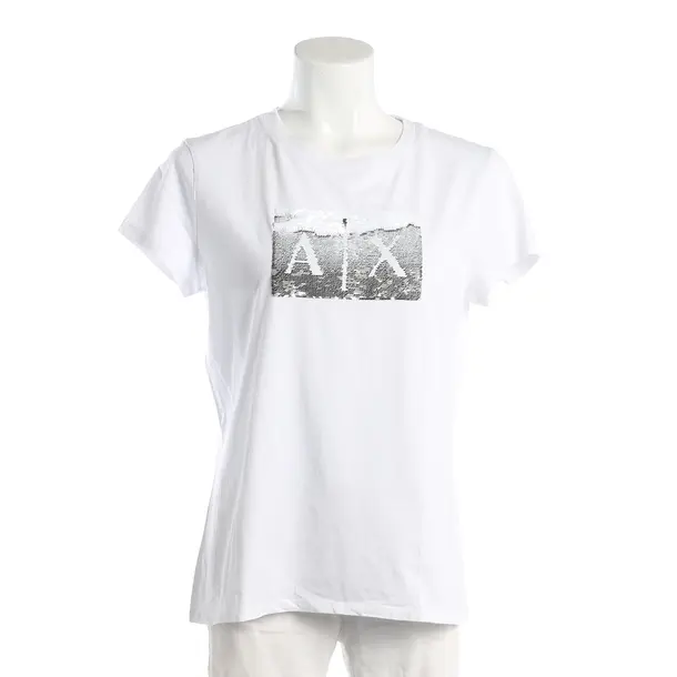 Shirt, in Weiß, Baumwolle, Armani Exchange