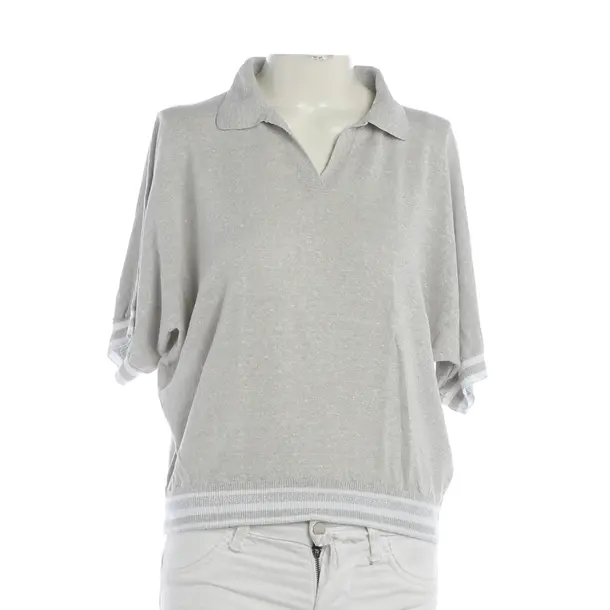 Shirt, in Hellgrau, Leinen, Peserico