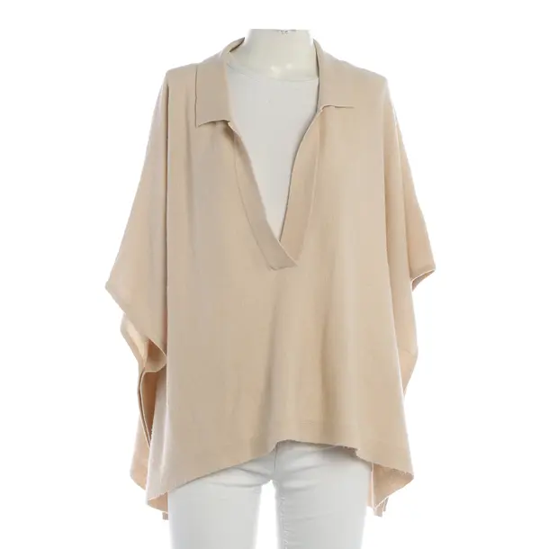 Poncho, in Nude, Kaschmir, FTC Cashmere