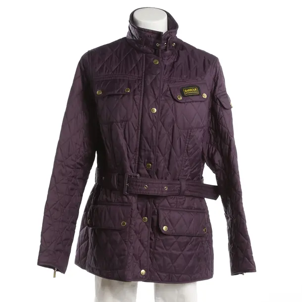 Übergangsjacke, in Lila, Polyamid, Barbour