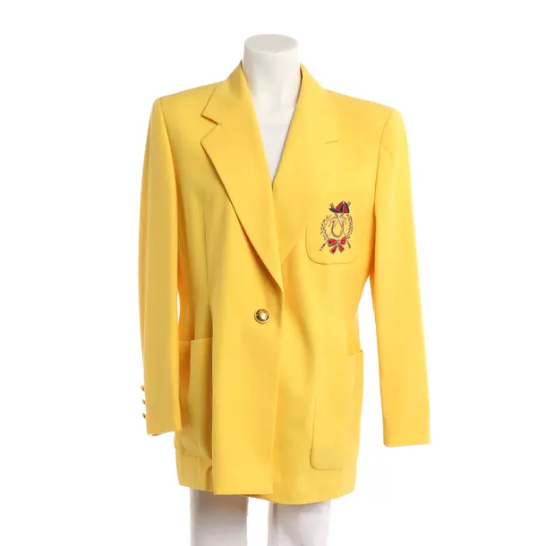 Blazer, in Gelb, Wolle, Escada
