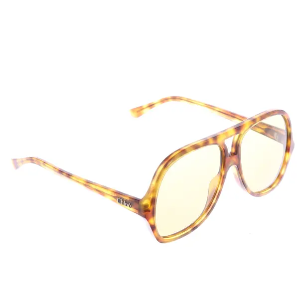 Sunglasses, in Orange, Synthetic, Chloé