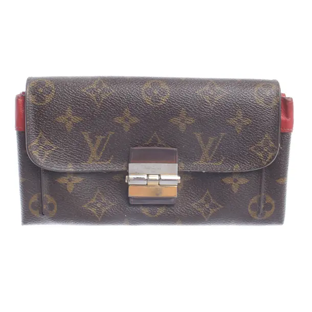Wallet, in Brown, Leather, Louis Vuitton