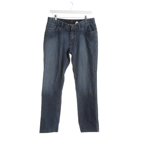 Jeans Straight Fit, in Navy, Baumwolle, Brioni