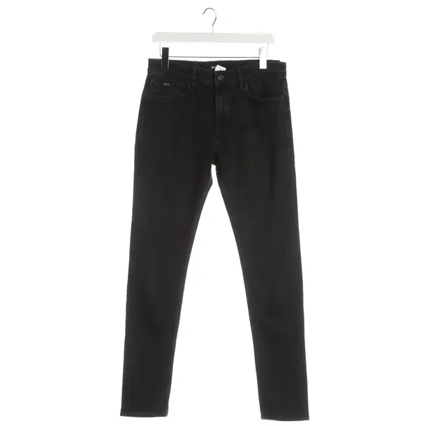 Jeans Slim Fit, in Dunkelgrau, Baumwolle, Hugo Boss Black Label