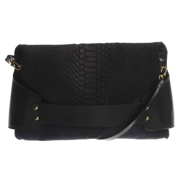 Abendtasche, in Blau, Leder, Sandro