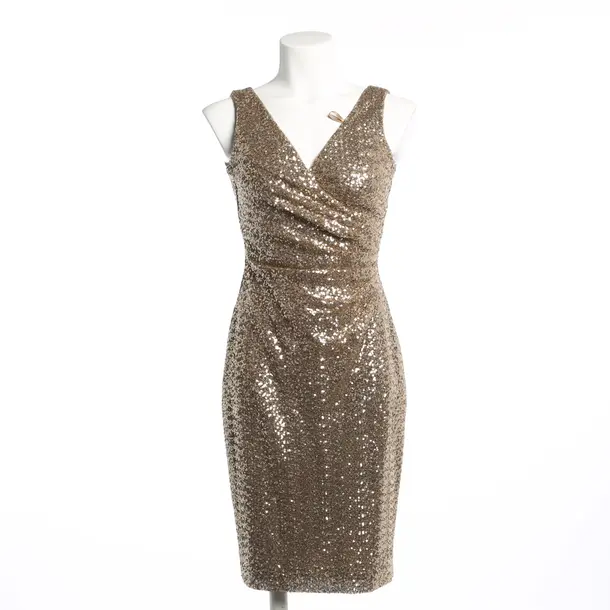 Cocktail Dress, in Gold, Polyamide, Lauren Ralph Lauren