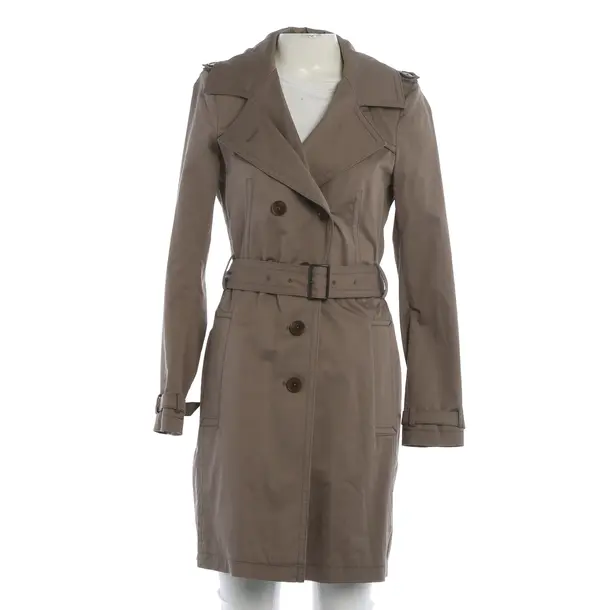 Mid-Season Coat, in Light Brown, Cotton, Drykorn