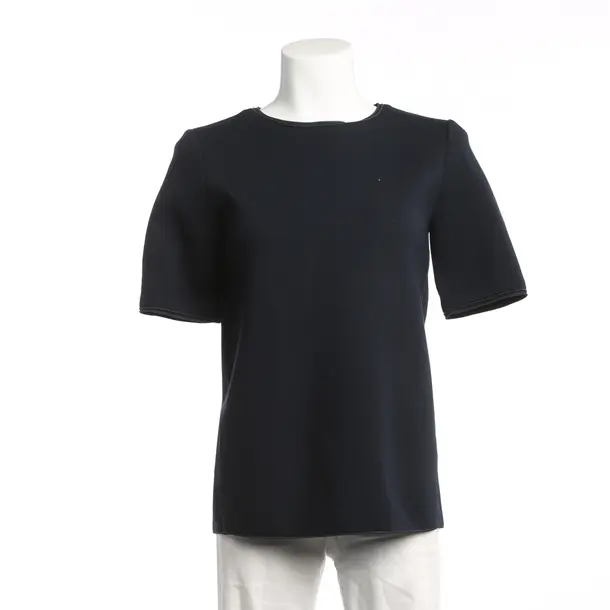 Shirt, in Navy, Viscose, Max Mara