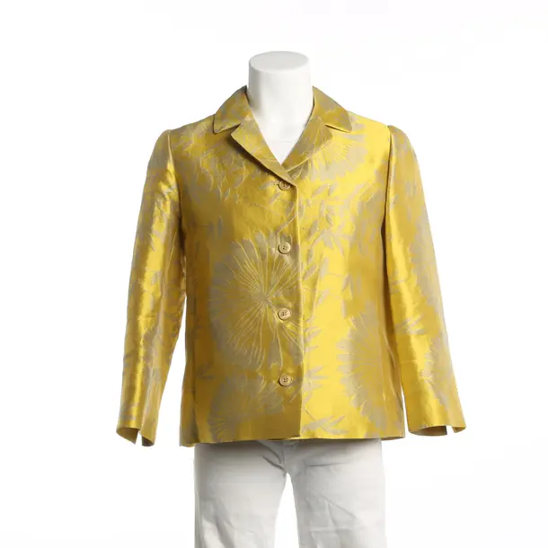 Blazer, in Yellow, Polyester, Max Mara