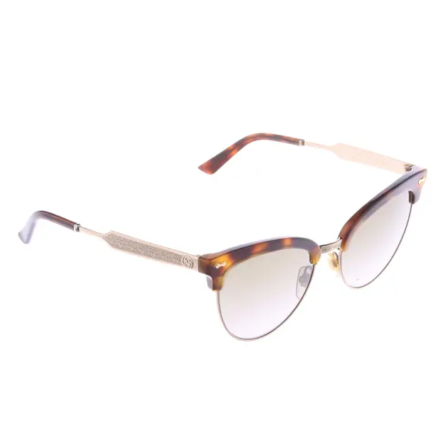 Occhiali da sole, in Oro, Plastica / metallo, Gucci